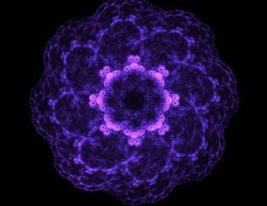 Uzay serisi geometrisini. Görsel olarak çekici zemin kavramsal Izgaralar eğrileri ve fraktal öğeleri öğesi olarak uygun yapılmış 