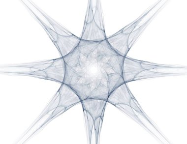 Uzay serisi geometrisini. Görsel olarak çekici zemin kavramsal Izgaralar eğrileri ve fraktal öğeleri öğesi olarak uygun yapılmış 