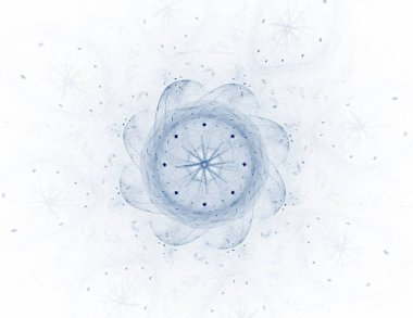 Uzay serisi geometrisini. Görsel olarak çekici zemin kavramsal Izgaralar eğrileri ve fraktal öğeleri öğesi olarak uygun yapılmış 