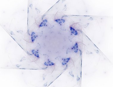 Konuyla ilgili soyut fraktal formlar grafik tasarım ve nükleer fizik bilim parçacıkların. Kutsal geometri futuristik