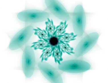 Uzay serisi geometrisini. Görsel olarak çekici zemin kavramsal Izgaralar eğrileri ve fraktal öğeleri öğesi olarak uygun yapılmış 