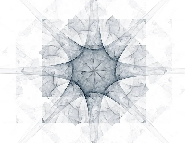 Lacy färgglada clockwork mönster. Digitala fraktal konstdesign. Abstrakt design av heliga symboler tecken geometri. — Stockfoto