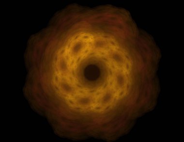 Uzay serisi geometrisini. Görsel olarak çekici zemin kavramsal Izgaralar eğrileri ve fraktal öğeleri öğesi olarak uygun yapılmış 