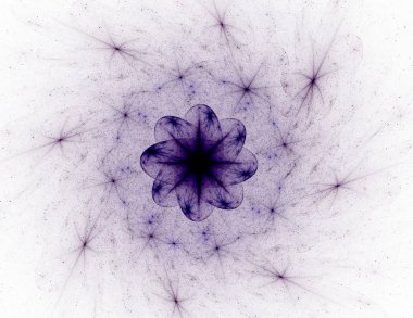 Uzay serisi geometrisini. Görsel olarak çekici zemin kavramsal Izgaralar eğrileri ve fraktal öğeleri öğesi olarak uygun yapılmış 