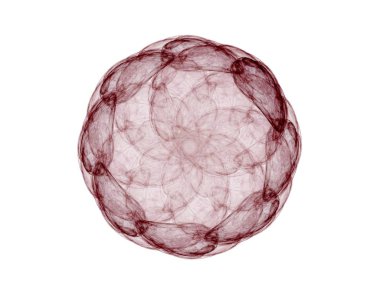 Dantelli renkli saat desen. Dijital fractal sanat tasarım. Kutsal semboller işaretler geometrisi soyut tasarım. 