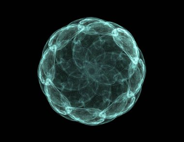 Dantelli renkli saat desen. Dijital fractal sanat tasarım. Kutsal semboller işaretler geometrisi soyut tasarım. 