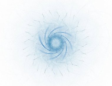 Uzay serisi geometrisini. Görsel olarak çekici zemin kavramsal Izgaralar eğrileri ve fraktal öğeleri öğesi olarak uygun yapılmış 