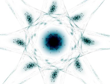 Uzay serisi geometrisini. Görsel olarak çekici zemin kavramsal Izgaralar eğrileri ve fraktal öğeleri öğesi olarak uygun yapılmış 