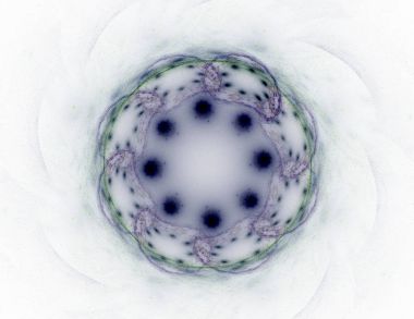 Uzay serisi geometrisini. Görsel olarak çekici zemin kavramsal Izgaralar eğrileri ve fraktal öğeleri öğesi olarak uygun yapılmış 