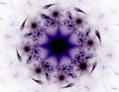 Uzay serisi geometrisini. Görsel olarak çekici zemin kavramsal Izgaralar eğrileri ve fraktal öğeleri öğesi olarak uygun yapılmış 