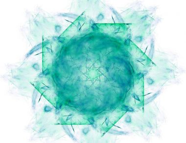 Dantelli renkli saat desen. Dijital fractal sanat tasarım. Kutsal semboller işaretler geometrisi soyut tasarım. 