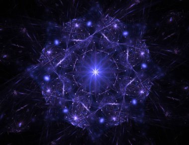 Dantelli renkli saat desen. Dijital fractal sanat tasarım. Kutsal semboller işaretler geometrisi soyut tasarım. 
