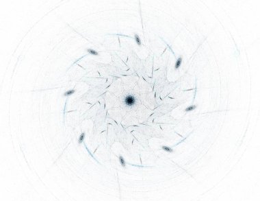 Uzay serisi geometrisini. Görsel olarak çekici zemin kavramsal Izgaralar eğrileri ve fraktal öğeleri öğesi olarak uygun yapılmış 
