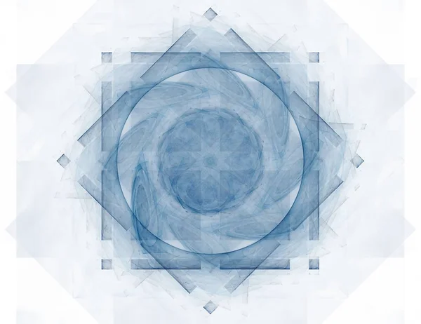 Γεωμετρία της σειράς χώρο. Οπτικά ελκυστικό σκηνικό κατασκευασμένα από εννοιολογική πλέγματα καμπύλες και τα στοιχεία της fractal κατάλληλο ως στοιχείο — Φωτογραφία Αρχείου