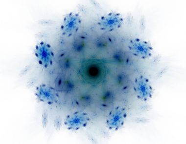 Uzay serisi geometrisini. Görsel olarak çekici zemin kavramsal Izgaralar eğrileri ve fraktal öğeleri öğesi olarak uygun yapılmış 