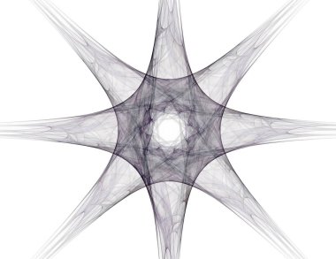 Konuyla ilgili soyut fraktal formlar grafik tasarım ve nükleer fizik bilim parçacıkların. Kutsal geometri futuristik