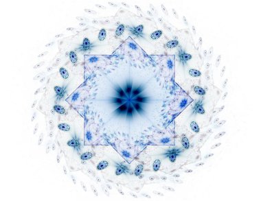 Uzay serisi geometrisini. Görsel olarak çekici zemin kavramsal Izgaralar eğrileri ve fraktal öğeleri öğesi olarak uygun yapılmış 