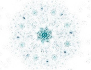 Konuyla ilgili soyut fraktal formlar grafik tasarım ve nükleer fizik bilim parçacıkların. Kutsal geometri futuristik
