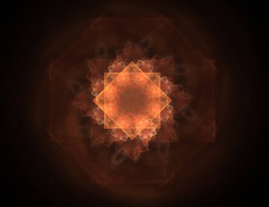 Uzay serisi geometrisini. Görsel olarak çekici zemin kavramsal Izgaralar eğrileri ve fraktal öğeleri öğesi olarak uygun yapılmış 