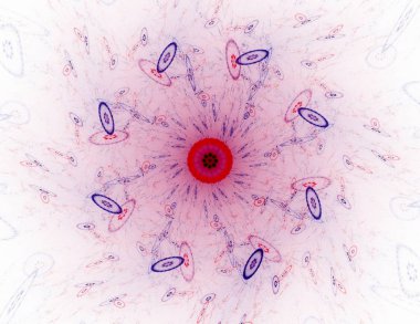 Uzay serisi geometrisini. Görsel olarak çekici zemin kavramsal Izgaralar eğrileri ve fraktal öğeleri öğesi olarak uygun yapılmış 