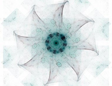 Konuyla ilgili soyut fraktal formlar grafik tasarım ve nükleer fizik bilim parçacıkların. Kutsal geometri futuristik