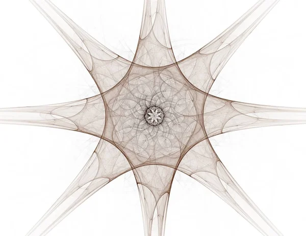 Uzay serisi geometrisini. Görsel olarak çekici zemin kavramsal Izgaralar eğrileri ve fraktal öğeleri öğesi olarak uygun yapılmış 