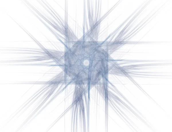 Teilchen abstrakter fraktaler Formen zum Thema Kernphysik und Grafikdesign. Geometrie heilig futuristisch — Stockfoto
