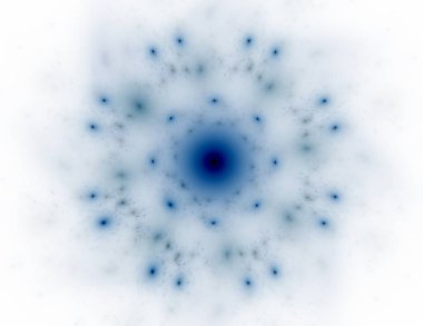 Konuyla ilgili soyut fraktal formlar grafik tasarım ve nükleer fizik bilim parçacıkların. Kutsal geometri futuristik