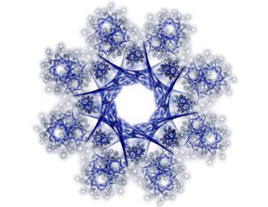 Konuyla ilgili soyut fraktal formlar grafik tasarım ve nükleer fizik bilim parçacıkların. Kutsal geometri futuristik