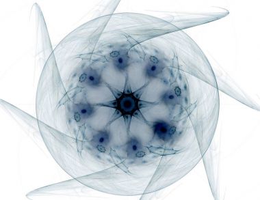 Uzay serisi geometrisini. Görsel olarak çekici zemin kavramsal Izgaralar eğrileri ve fraktal öğeleri öğesi olarak uygun yapılmış 