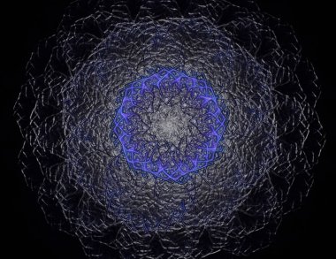 Konuyla ilgili soyut fraktal türlü nükleer ph parçacıkların