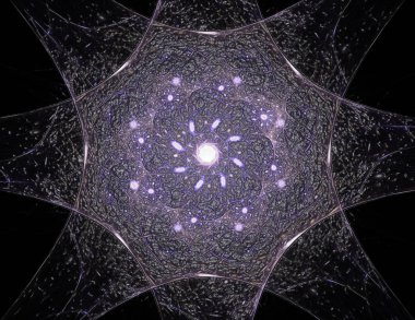 Uzay serisi geometrisini. C görsel olarak çekici zemin yaptı