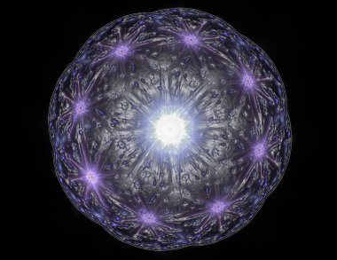 Uzay serisi geometrisini. C görsel olarak çekici zemin yaptı