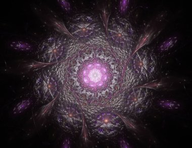 Konuyla ilgili soyut fraktal türlü nükleer ph parçacıkların