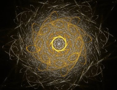 Uzay serisi geometrisini. C görsel olarak çekici zemin yaptı