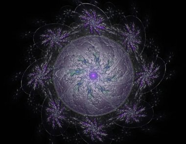 Uzay serisi geometrisini. C görsel olarak çekici zemin yaptı