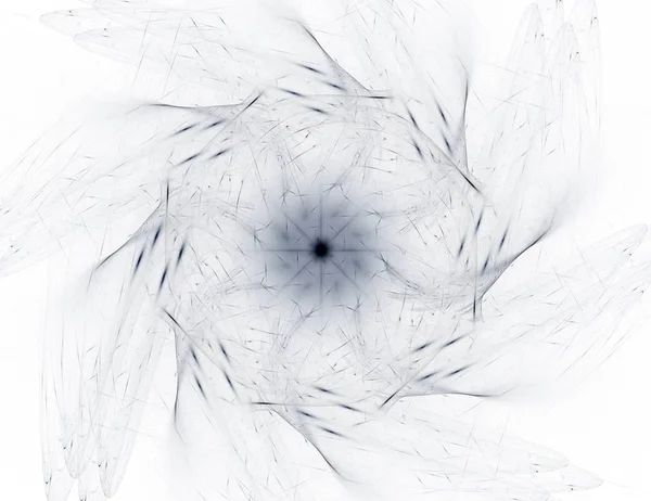 De achtergrond van de kleur van het abstracte fractal met Overstekende cirkels en ovalen. Resolutie afbeelding. — Stockfoto