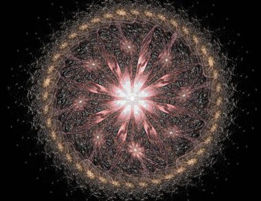 Uzay serisi geometrisini. C görsel olarak çekici zemin yaptı