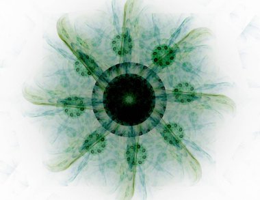 Uzay serisi geometrisini. Görsel olarak çekici zemin kavramsal Izgaralar eğrileri ve fraktal öğeleri öğesi olarak uygun yapılmış 