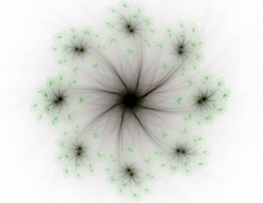 Konuyla ilgili soyut fraktal formlar grafik tasarım ve nükleer fizik bilim parçacıkların. Kutsal geometri futuristik