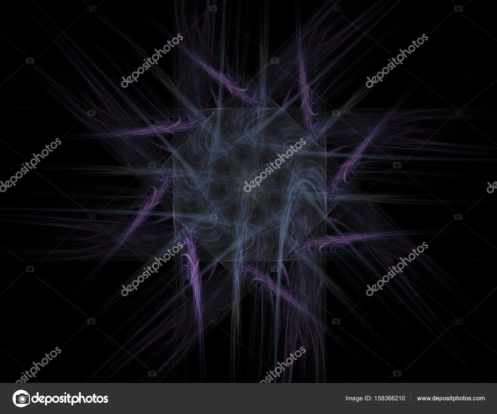 Modello di un orologio colorato Lacy Disegno di arte digitale frattale Disegno astratto della