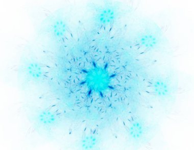 Konuyla ilgili soyut fraktal formlar grafik tasarım ve nükleer fizik bilim parçacıkların. Kutsal geometri futuristik