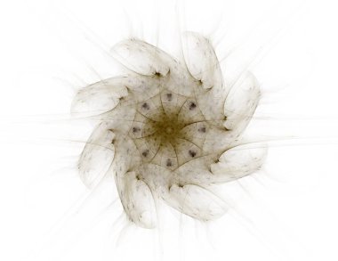 Uzay serisi geometrisini. Görsel olarak çekici zemin kavramsal Izgaralar eğrileri ve fraktal öğeleri öğesi olarak uygun yapılmış 