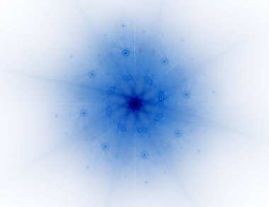 Konuyla ilgili soyut fraktal formlar grafik tasarım ve nükleer fizik bilim parçacıkların. Kutsal geometri futuristik