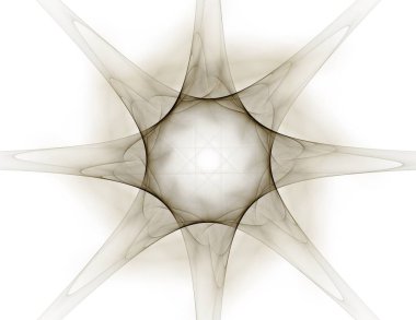 Konuyla ilgili soyut fraktal formlar grafik tasarım ve nükleer fizik bilim parçacıkların. Kutsal geometri futuristik