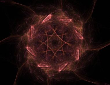 Uzay serisi geometrisini. Görsel olarak çekici zemin kavramsal Izgaralar eğrileri ve fraktal öğeleri öğesi olarak uygun yapılmış 