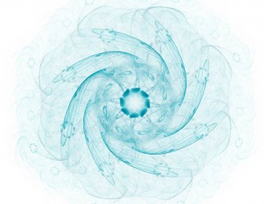 Uzay serisi geometrisini. Görsel olarak çekici zemin kavramsal Izgaralar eğrileri ve fraktal öğeleri öğesi olarak uygun yapılmış 