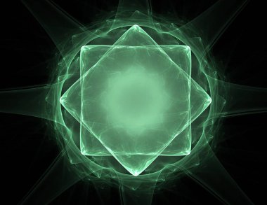 Dantelli renkli saat desen. Dijital fractal sanat tasarım. Kutsal semboller işaretler geometrisi soyut tasarım. 