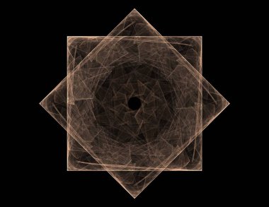 Uzay serisi geometrisini. Görsel olarak çekici zemin kavramsal Izgaralar eğrileri ve fraktal öğeleri öğesi olarak uygun yapılmış 