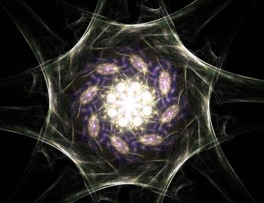 Dantelli renkli saat desen. Dijital fractal sanat tasarım. Kutsal semboller işaretler geometrisi soyut tasarım. 